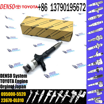 23670-0L010 Diesel Fuel Injector For 095000-5520 For 0950005520 TOYOTA HILUX 2KD-FTV