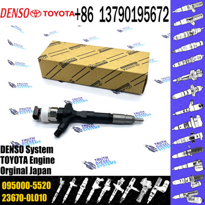 23670-0L010 Diesel Fuel Injector For 095000-5520 For 0950005520 TOYOTA HILUX 2KD-FTV