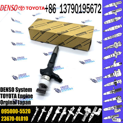 23670-0L010 Diesel Fuel Injector For 095000-5520 For 0950005520 TOYOTA HILUX 2KD-FTV