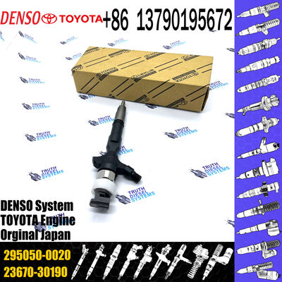 Diesel Fuel Common Rail Injector 295050-0020 For Toyota 1KD 2KD 23670-30190 23670-0020