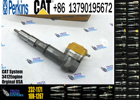 Diesel Common Rail Fuel Injector 232-1171 Rebuild Spare Parts Injection Nozzle 10R-1267 232-1183 232-1171