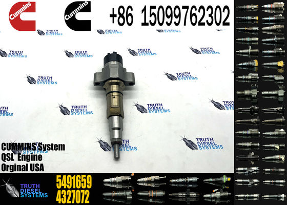 Diesel Fuel Injector 4359204 5491659 4327072 4307414 For Cum-mins Excavator QSL9.3 ISCE Engine