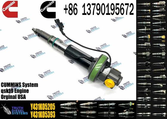 Common rail injector fuel injecto Y431KO5205 Y431K05417 Y431K05558 for QSK19 Excavator Y431KO5199 8QSK50 QSK60