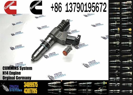 Auto Parts Common Rail Diesel Fuel Injector 3411760 3081315F 3409975 For Cummins QSN14 N14