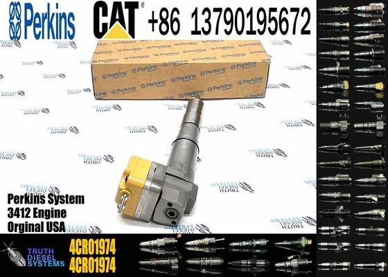 Excavator Engine parts Fule Injetor 4CR01974 169-7408 174-7527 222-5967 20R-0760 for 3412E 3408 Fuel Injector