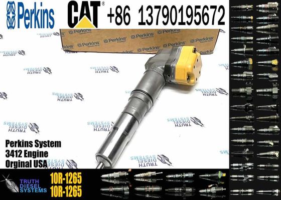 Excavator Engine parts Fule Injetor 196-1401 10R-1265 222-5966 173-9379 173-9268 138-8756 for 3412E 3408 Fuel Injector