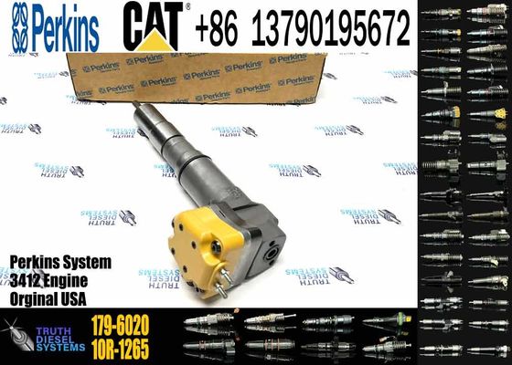 Excavator Engine parts Fule Injetor 179-6020 153-5938 20R-4148 20R-0758 232-1171 10R-1267 for 3412E 3408 Fuel Injector