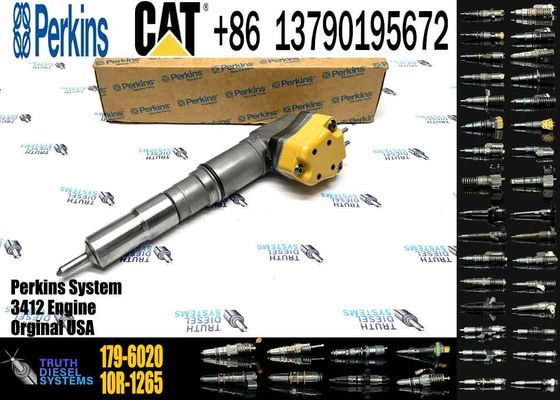 Excavator Engine parts Fule Injetor 179-6020 153-5938 20R-4148 20R-0758 232-1171 10R-1267 for 3412E 3408 Fuel Injector
