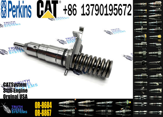 0R-8684 0R-8682 CAT Excavator Common Rail Fuel Injector Nozzle 1278218 127-8218 127-8216 For Caterpillar 3116 3126