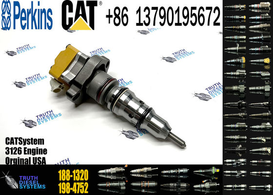 Excavator Engine Parts Fuel Injector 1786342 178-6342 10R-1257 188-1320 for CAT 3126B 3126 3126B Fuel Injector