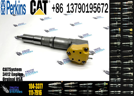 High quality 0R-9349 diesel fuel injectors 232-1175 104-3377 0R9349 for CAT Engine 3408 3412 parts 2321175 1043377