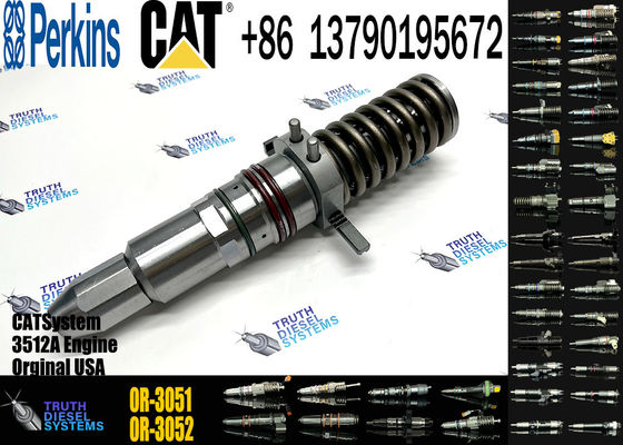 High Quality New Injectors CAT Engine Parts Diesel Injectors 4P-9077 0R-3051 7E-6408 4P-9075 For Caterpillar 3512