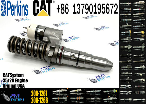 Construction Excavator 20R-1276 392-0214 engine spare parts 3508 3512 3516 Fuel Injector 20R1276 3920214 For Caterpillar