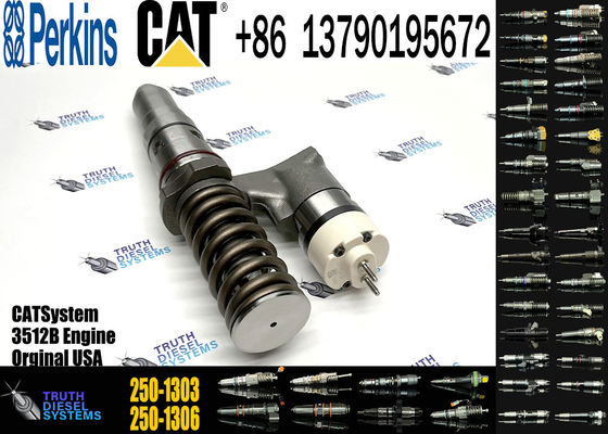 3512B Diesel Engine Parts fuel injector 250-1304 392-0225 250-1303 392-0226 for CAT Caterpillar Construction machinery