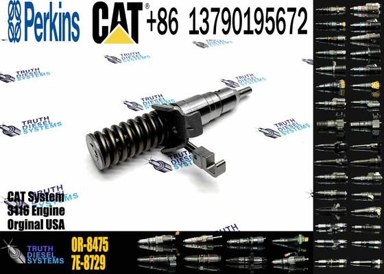 Diesel Fuel Engine Injectors 0R8475 0R-8475 For High Performance Car Parts Caterpillar Engine