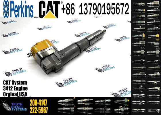 Rail Injector 196-4229 198-6605 198-6877 20R-4147 For CAT 3126 Engine 1964229 1986605 1986877