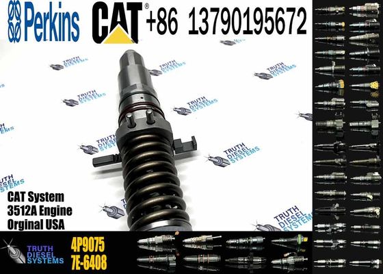 CAT Original Fuel Injector 4P-9075 4P-9075 4P9075 For CAT 3512 3516 Engine 3512 3508 3508C 3516
