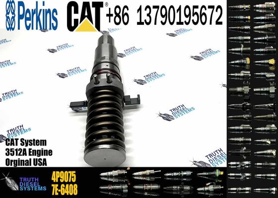CAT Original Fuel Injector 4P-9075 4P-9075 4P9075 For CAT 3512 3516 Engine 3512 3508 3508C 3516