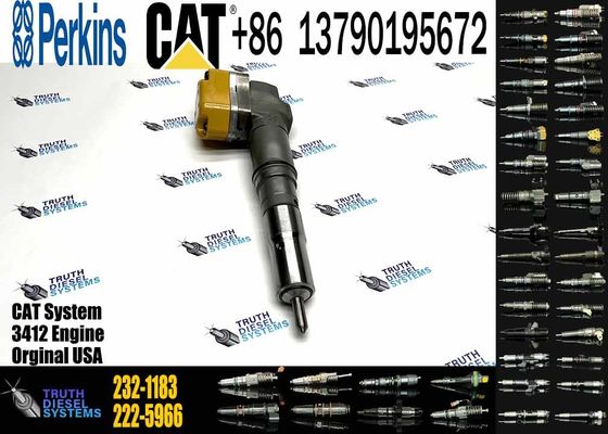 Cat engine parts 3412 cat injectors 232-1183 10R-1266 4CR01974 169-7408 174-7527 for caterpillar cat 3126 injector