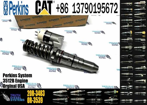 Excavator Parts 375-4106 Fuel Injector 375-4106 20R-3483 20R3483 for CAT 3512C 3516C 3512B Series