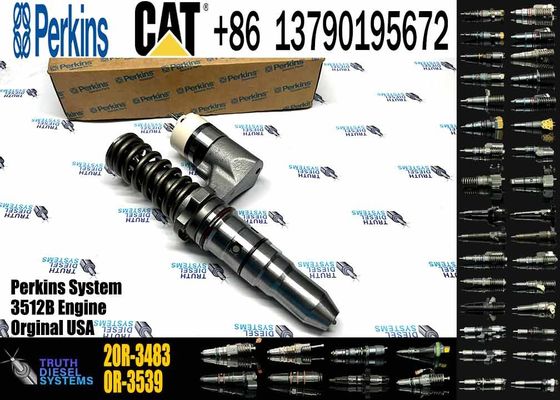 Excavator Parts 375-4106 Fuel Injector 375-4106 20R-3483 20R3483 for CAT 3512C 3516C 3512B Series