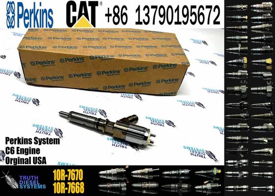 320-0670 10R-7670 3200670 10R7670 Common Rail Fuel Injector Compatible with Caterpillar CAT C6.6 Engine