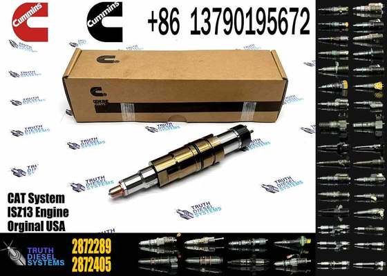 Qsz13 Injector 2872544 2872289 for Cummins Isz13 Construction Machinery Parts