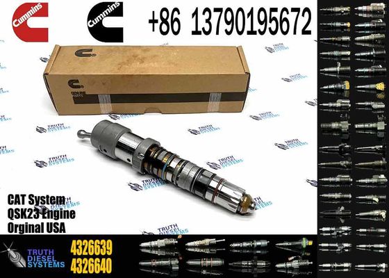 Original Cummins 4954801 4326639 for Cummins K78 engine fuel injector machinery engine parts