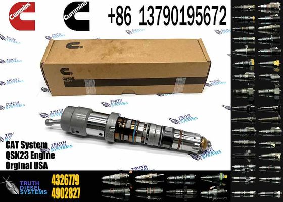 Common Rail Injector Fuel Injecto 4326779 4928346 4928349 for QSK23 Excavator QSK23 QSK45 QSK60