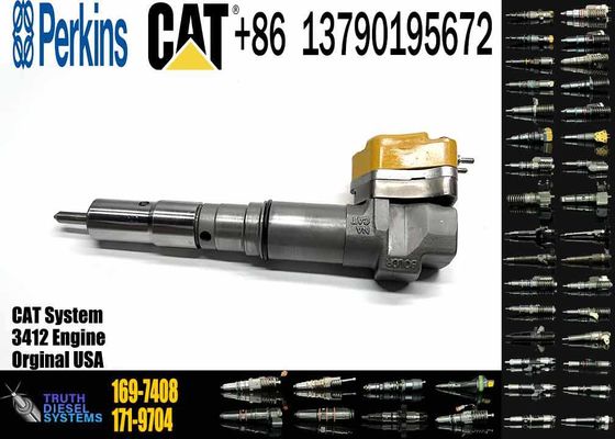 Excavator Engine Parts Fule Injetor 169-7408 174-7527 222-5967 20R-0760 232-1175 173-9272 for 3412E 3408 Fuel Injector