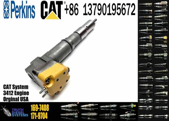 Excavator Engine Parts Fule Injetor 169-7408 174-7527 222-5967 20R-0760 232-1175 173-9272 for 3412E 3408 Fuel Injector