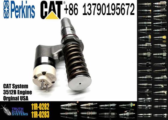 DONGJU High Quality 3512B Engine Fuel Injector 392-0211 11R-0282 20R-0849 for 777D 789D D11N 854G 992G