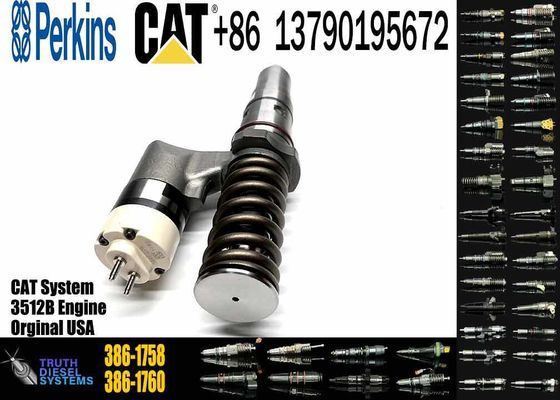 Diesel Common Rail Diesel Fuel Injector 386-1758 3861758 20R-1270 for Caterpillar CAT 3506 3508 3512 3516 3524 Diesel Engine