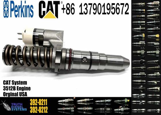 392-0208 20R-1272 Diesel Fuel Injector for Caterpillar CAT 3508B 3512B 3516B 3512C 3516C Common Rail Injection Valves