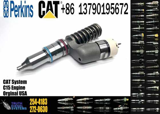 Factory direct C15 engine common rail fuel injector 10R-2772 254-4183 257-7546 280-0574 Caterpillar C15 injector