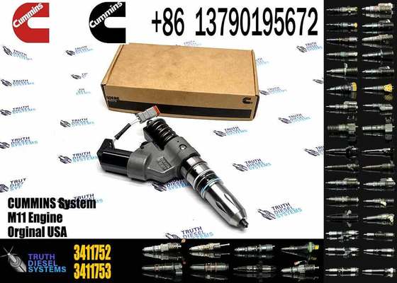 Diesel Fuel Injector 3411752 3411752RX 3411752PX Diesel Fuel Injector for Cummins ISM M11 ISM11 QSM11 Celect Plus Engine