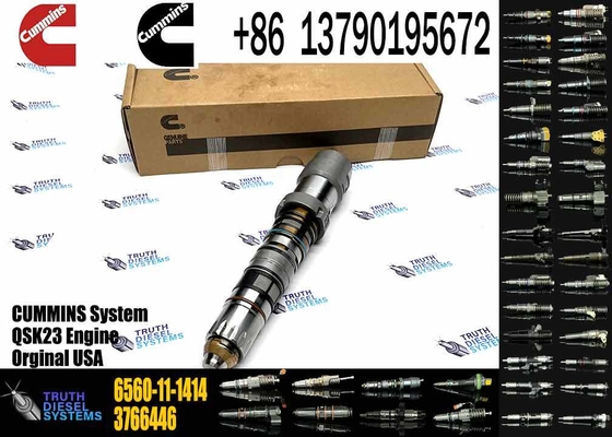 High Quality QSK23 QSK60 Engine Fuel Injector Parts 6D170 6560-11-1414 4902828 4928345 for Construction Machinery