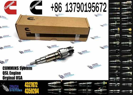 High Quality Diesel Engine Injector 4327072 4307414 Fuel Injector Model 430-7414 for QSL Excavator QSL9.3 ISCE Engine 6L