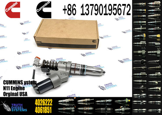 Genuine Diesel Fuel Injector 4026222 4903472 4903319 4062851 3411845 for Cummins QSM11 M11 ISM Engine