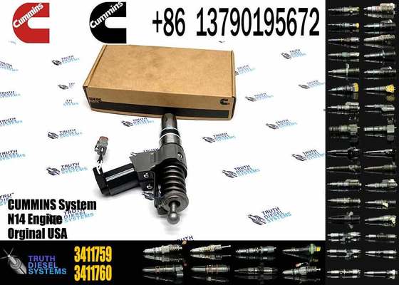 Genuine High Quality Common Rail Injector Diesel Fuel Injector 3411765 3411766 3411759 for Engine Parts