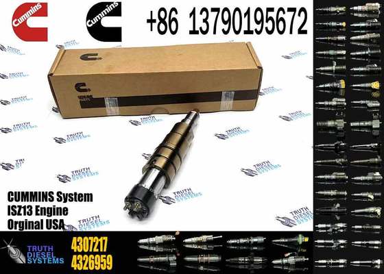 ZQYM High Precision Diesel Common Rail Fuel Injector 4307217 5579423 for Cum-mins ISX XPI X15 Series Injector
