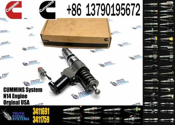 OEM N14 Engine Parts Common Rail Diesel Fuel Injector 3411760 3411691 3411765 3411766 For Cummins Engine Bulk Sale of Injectors