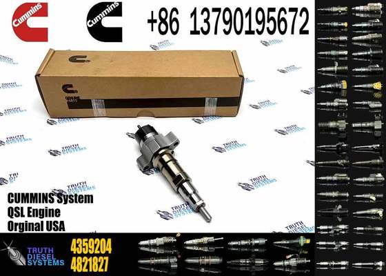 Common Rail Fuel Injector 4359204 4307452 4307045 2872621 2872331 2872068 for CUMMINS Injector for cummins
