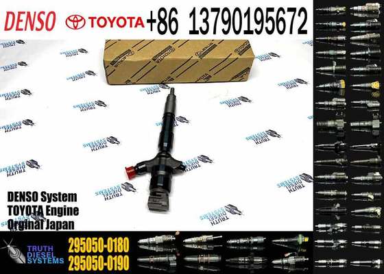 Diesel Inyectores Common Rail Injector 295050-0180 for TOYOTA Hilux 23670-0L090