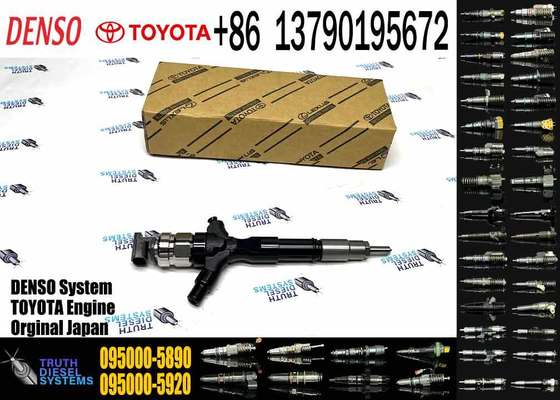 New Diesel Common Rail Injector 095000-5890 095000-5891 095000-5740 23670-30080 23670-39135 for TOYOTA Landcruiser 1KD-FTV