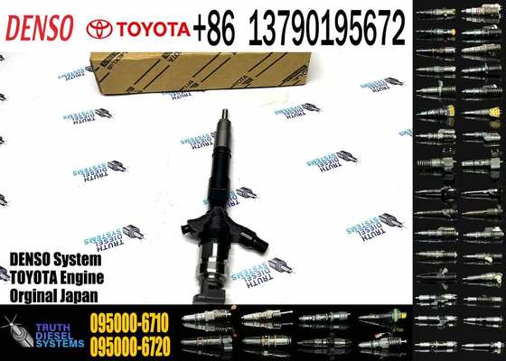 095000-6710 23670-30120 2367030120 Diesel Fuel Injector FOR TOYOTA HIACE 3.0L D4D