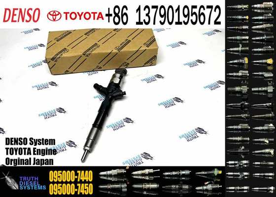 Good Price 095000-6710 095000-7010 095000-7011 095000-7440 23670-30120 FUEL INJECTOR for TOYOTA 1KD INJECTOR NOZZLE EURO 4 DYNA