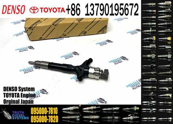 095000-7810 23670-30290 Diesel Common Rail Injection Valve Part Number DCRI107820