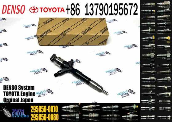 Good Price New Common Diesel Rail Fuel Injector 295050-0070 23670-30380 for Toyota 1KD-FTV 2KD - FTV Engine