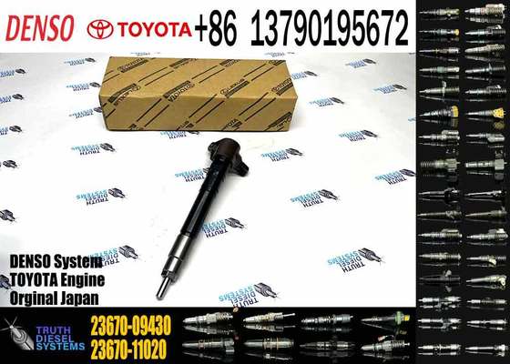 295700-0560 23670-0E020 23670-09430 23670-19025 23670-11020 Diesel Common Rail Fuel Injector for toyota Fortuner 1GD-FTV